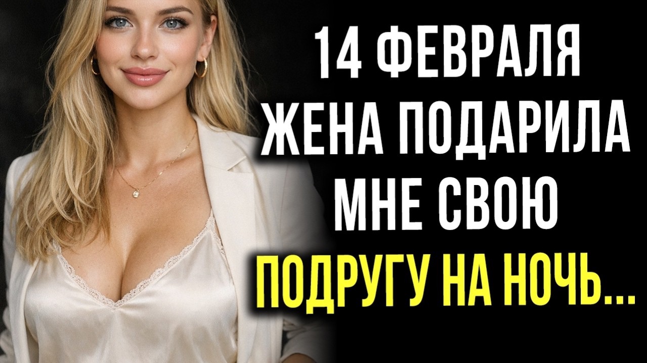 В день всех влюблённых жена ПОДАРИЛА мне свою подругу на ночь...