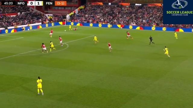 Нотенгем форест - Фенербахче. Обзор ответного матча лиги европы смотреть онлайн
