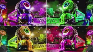 МУЛЬТИКИ: ШКОЛЬНЫЙ АВТОБУС и ЕГО НЕОБЫЧНЫЕ ПАССАЖИРЫ — ТАНЦУЮТ под COFFIN DANCE!