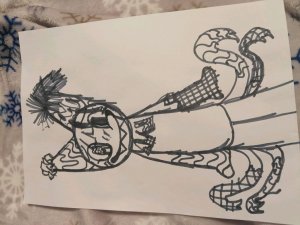 разукрашиваю и показываю рисунки