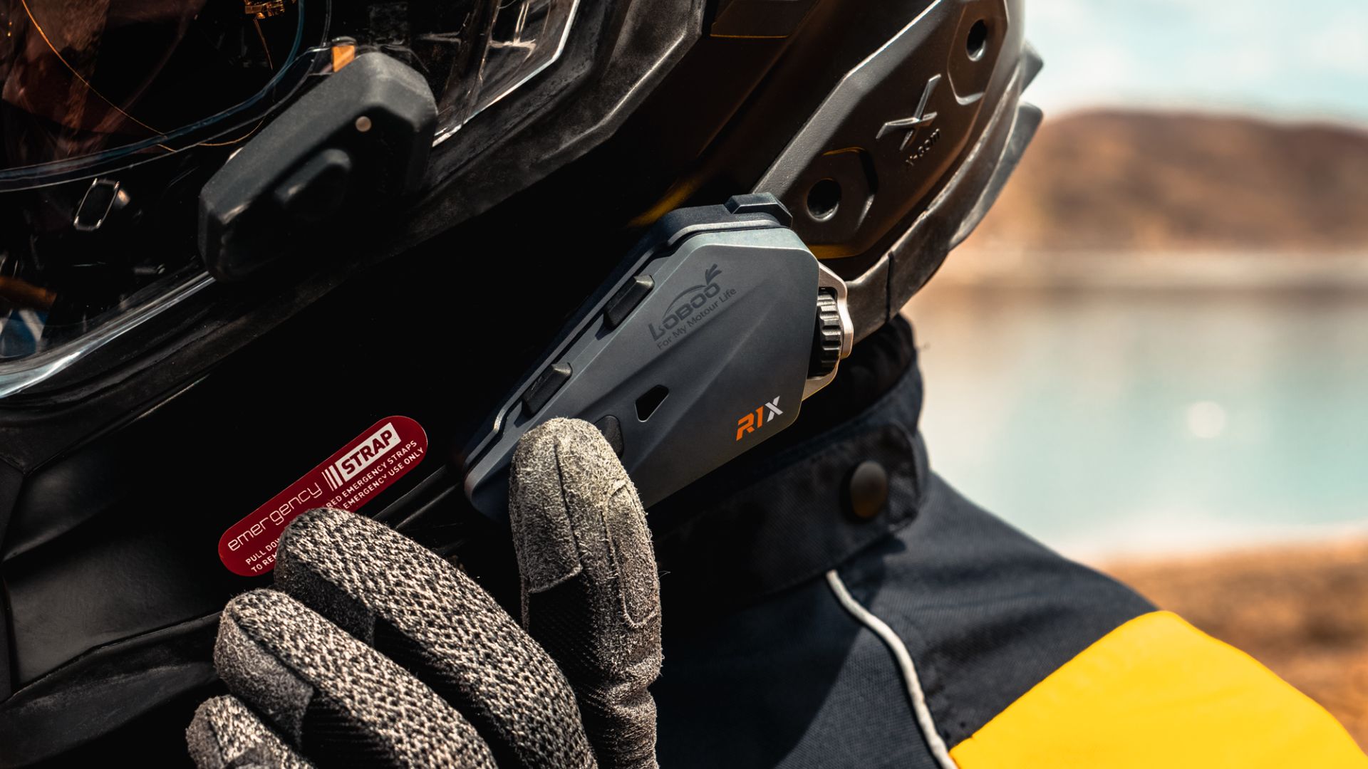 LOBOO R1X Bluetooth мотогарнитура / игровая гарнитура