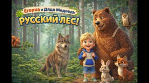 Кто живёт в русском лесу_ Егорка и Дядя Медведь Мультик для детей 0+