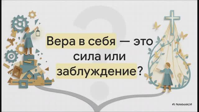 6.11.3 От самоуверенности к вере (презентация)