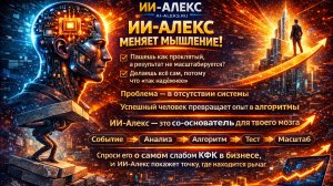 AI ALEKS  | САМОРАЗВИТИЕ c ИИ АЛЕКСОМ  | разложит твою операционку на компоненты: ИИ чат помогает ?