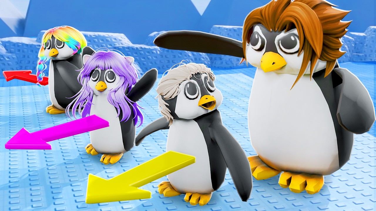 ПРИВЕЛИ ДИРЕКТОРА В ПИНГВИНЧИКОВ! Roblox Knockout смотреть онлайн