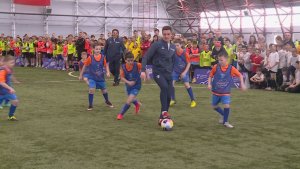 Звезды отечественного футбола провели мастер-классы для рязанских школьников