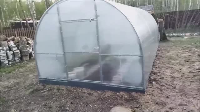 Сборка теплицы из поликарбоната. Установка теплицы смотреть онлайн