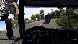 MAN TGS 8x8 тянет тяжести в лесу 🌲 Бездорожье SnowRunner на рулях 🚜