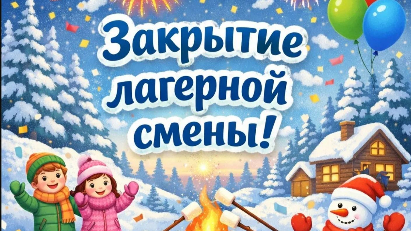 Закрытие лагерной смены 27.02.2026