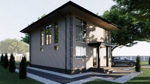 Дом "БАРИН" 10.5Х11,3  от компании "LEGNO"