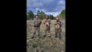 Охота на барсука с таксами, сезон 2025 №3.