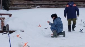 Зарыбление водоёма и поимки форели.