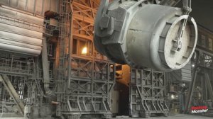 Самыи масштабныи в мире Процесс производства стальнои катанки из