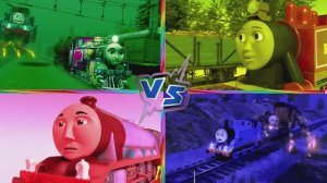 МУЛЬТИКИ: МУТАНТ‑ПОЕЗД 🦑🚂 + ДРУЖЕЛЮБНЫЙ ДВИГАТЕЛЬ🤗💨 vs ТЁМНЫЙ РЕЛЬСОЗВЕРЬ