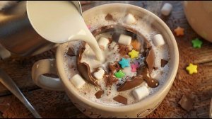 Уютная зимняя бомбочка для горячего шоколада ☕️