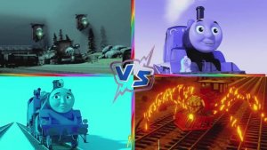 ПАРОВОЗИК‑МЕХ ТОМАС 🤖🚂 против МОЛНИЙНОГО МАККУИНА ⚡️ и ЧУДО‑АВТОБУСА! 🚌