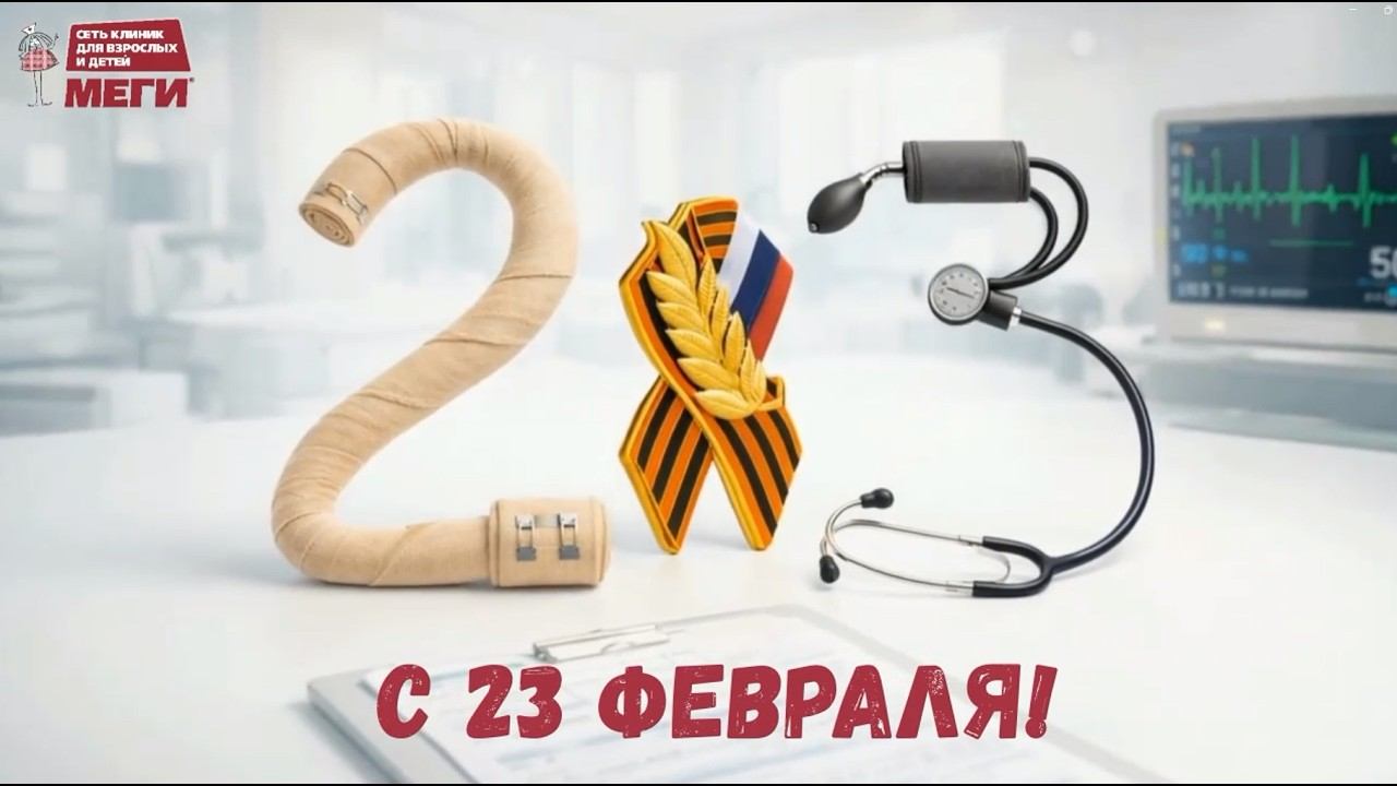 Поздравление мужчинам с 23 февраля!