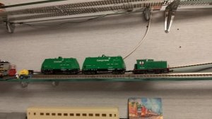 Сталевозы Modimio на ходу.