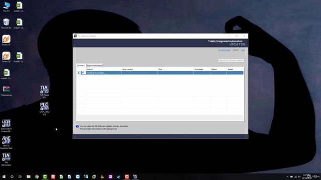 2 Установка PLCSIM и обновление