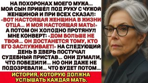 Лицом к лицу | Похороны мужа | Аудио рассказ| Слушать истории