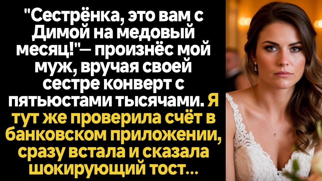 ИСТОРИИ ИЗ ЖИЗНИ/Сестрёнка, это вам с Димой подарок на медовый месяц смотреть онлайн