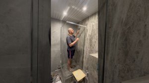 Душевой уголок 80х80 сборка, установка стекла, дверок, подробно в деталях