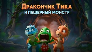 Дракончик Тика и пещерный монстр| Мультик | Новая серия 2026