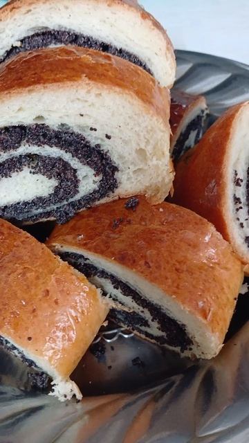 рулетики с маком