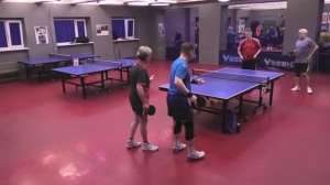 отбор Башмаков/Хусаинов (1126) - Гаврилов/Соколова (854) 22.02 настольный теннис Парный турнир СПб