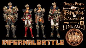 Two Suits and a Helmet for the www.InfernalBattle.Com server. LINEAGE II-Interlude ◄√i®uS►