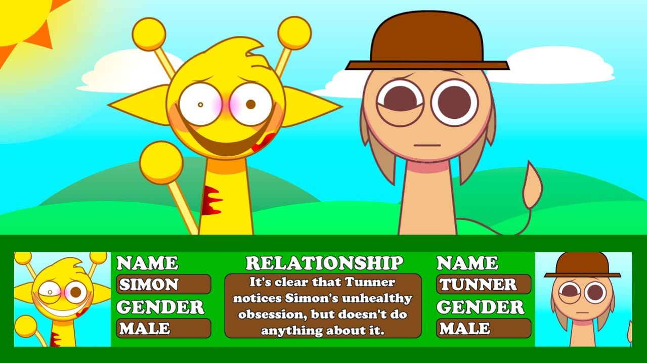 Incredibox Sprunki Но Яндере Simon ｜ Новое Обновление (ОТНОШЕНЯ) ｜ Все Отношения Персонажей смотреть онлайн