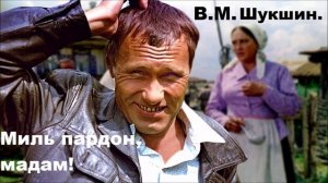 В. Шукшин. Миль пардон, мадам. Аудиокнига.