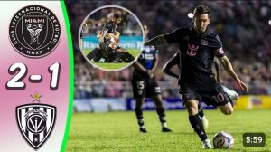 Индепендьенте дель Валье - 	Интер Майами. Обзор матча.