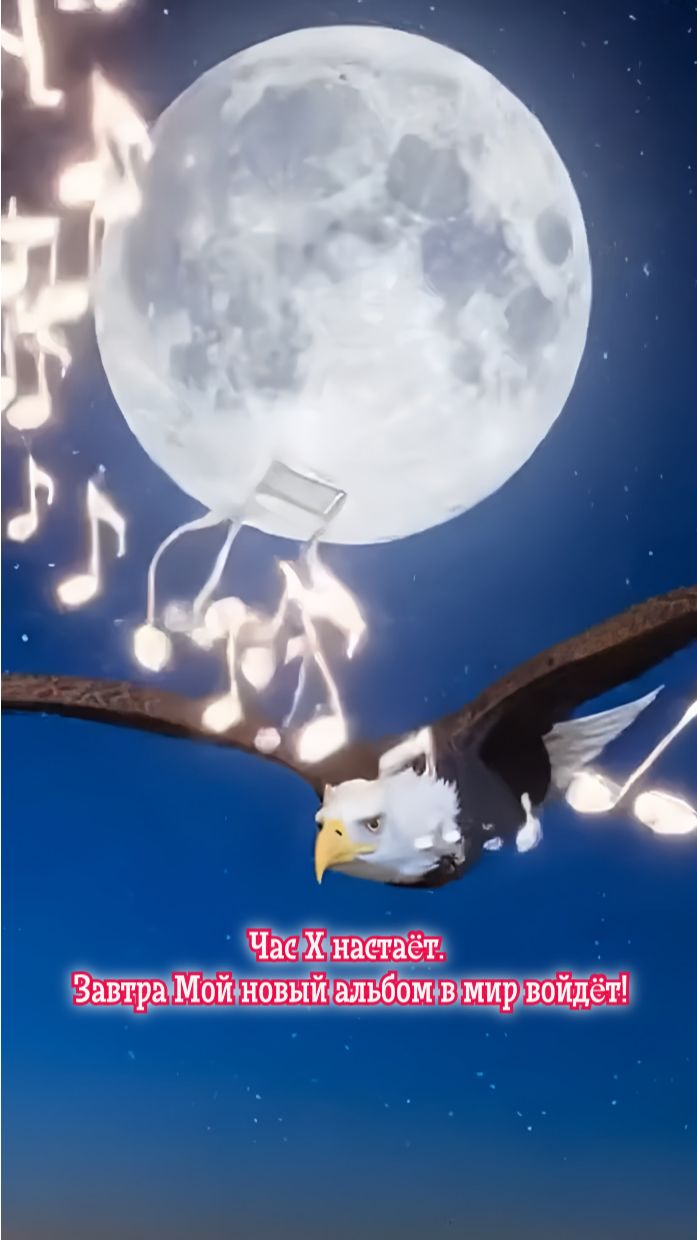 Час Х настаёт.  Завтра Мой новый альбом в мир войдёт!