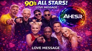 90's All Stars! - Love Message (AI-ESR Cover)