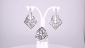 Комплект украшений серьги арт. 33017586 кольцо арт. 33017586