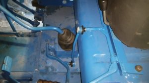 Т-40М. 031 серия.  Удобный рычаг реверса под обе руки.