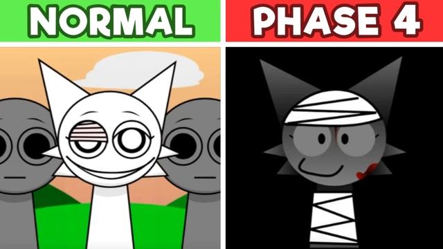 Спрунки_Sprunki Phase 4 VS Normal смотреть онлайн