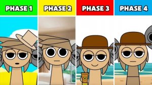 sprunki phase 1,2,3,4. (не оригинал) но они на плеже