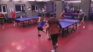 отбор Башмаков/Хусаинов (1126) - Буров/Седаш (901) 22.02 настольный теннис Парный турнир СПб