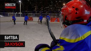 В Андреевке стартовал мужской хоккейный турнир