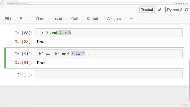 33 - Chaining Comparison Operators in Python with Logical Operators смотреть онлайн