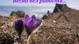 Весна без радости...(Слова Сергея Колосова)