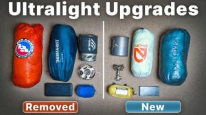 Обзор ультралегкого снаряжения, дорого но легко.