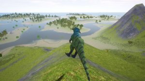 выживаю за Пситтакозавр в The Cursed Dinosaur Isle | 1 часть