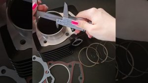 Поршневая (ЦПГ) на мотоцикл 250 кубов d 69,00 mm, 7 рёбер, H 103mm, 169 FMM, CB 250 видеообзор