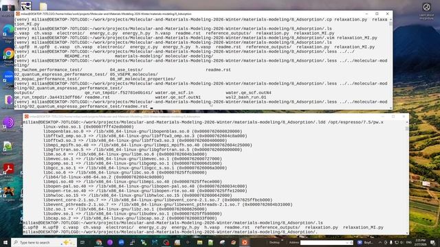 Explaining adsorption calculations with Quantum Espresso смотреть онлайн