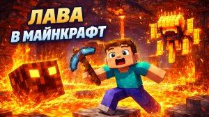 ЛАВА В МАЙНКРАФТ