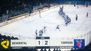 Обзор матча Фонбет КХЛ Северсталь - Торпедо