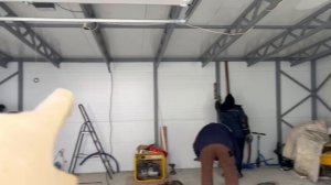 Снеговые перегрузки на объекте в Полях.😱НЕ ЗАБЫВАЕМ ЧИСТИТЬ СНЕГ❗️